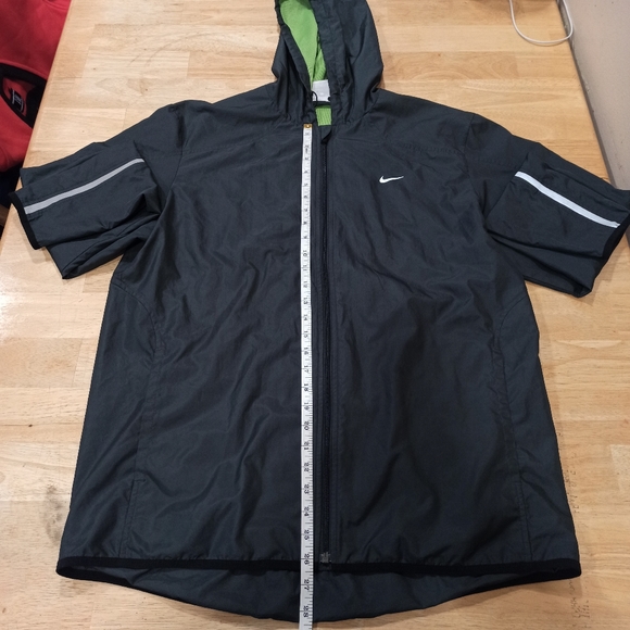 Nike Men's windbreaker  zip up jacket Gray , size large - Picture 7 of 9